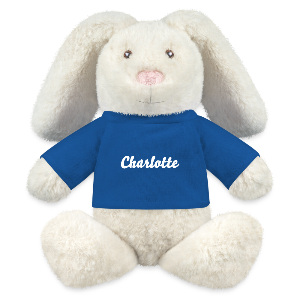 Doudou "Lapin" pour bébé personnalisable - royal blue