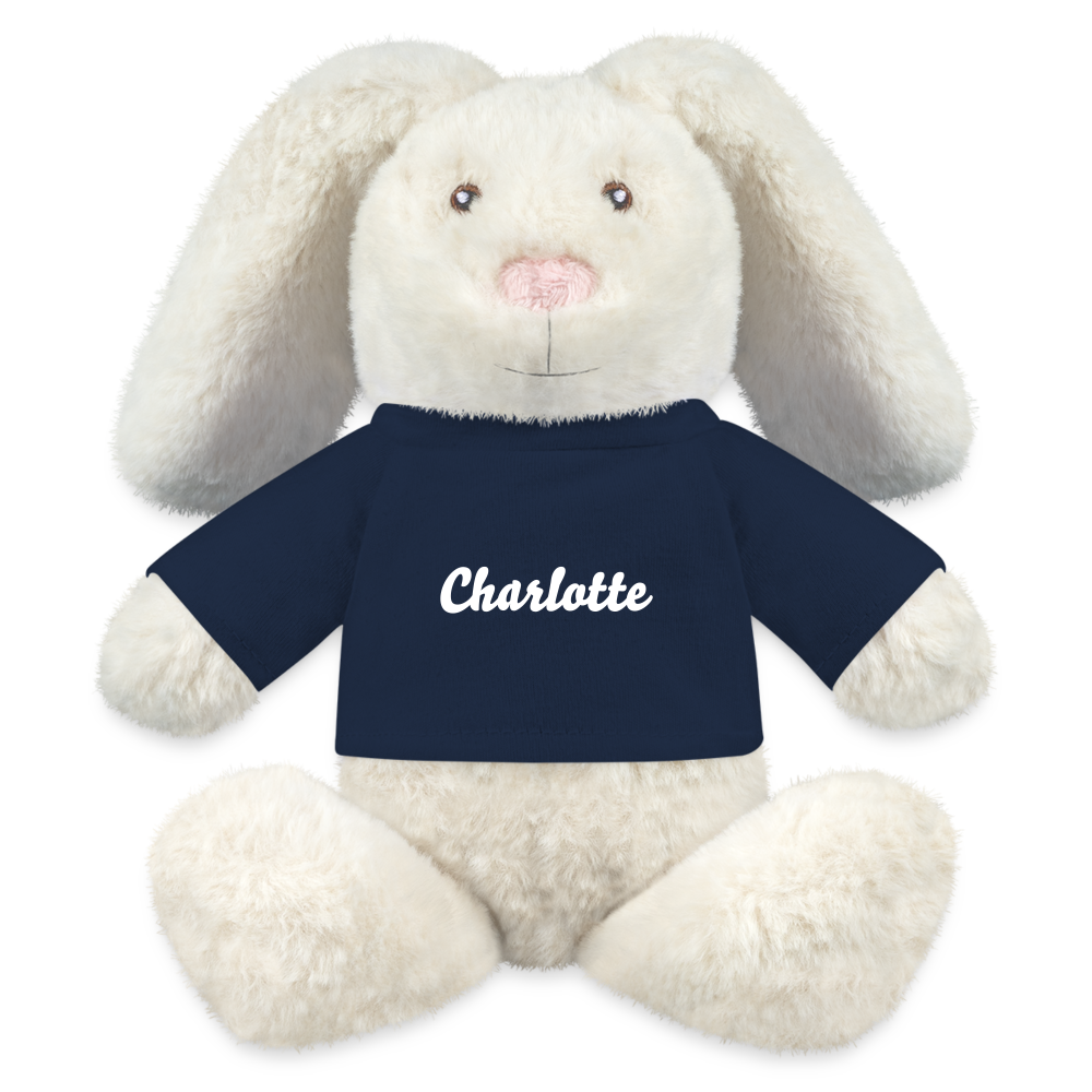 Doudou "Lapin" pour bébé personnalisable - french navy