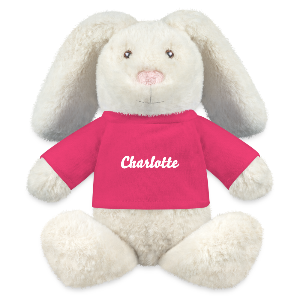 Doudou "Lapin" pour bébé personnalisable - pink