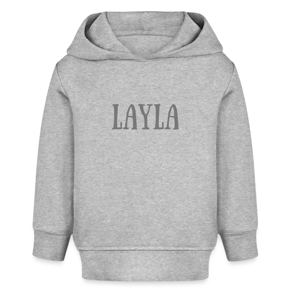 Hoodie Personnalisable Bébé - heather grey